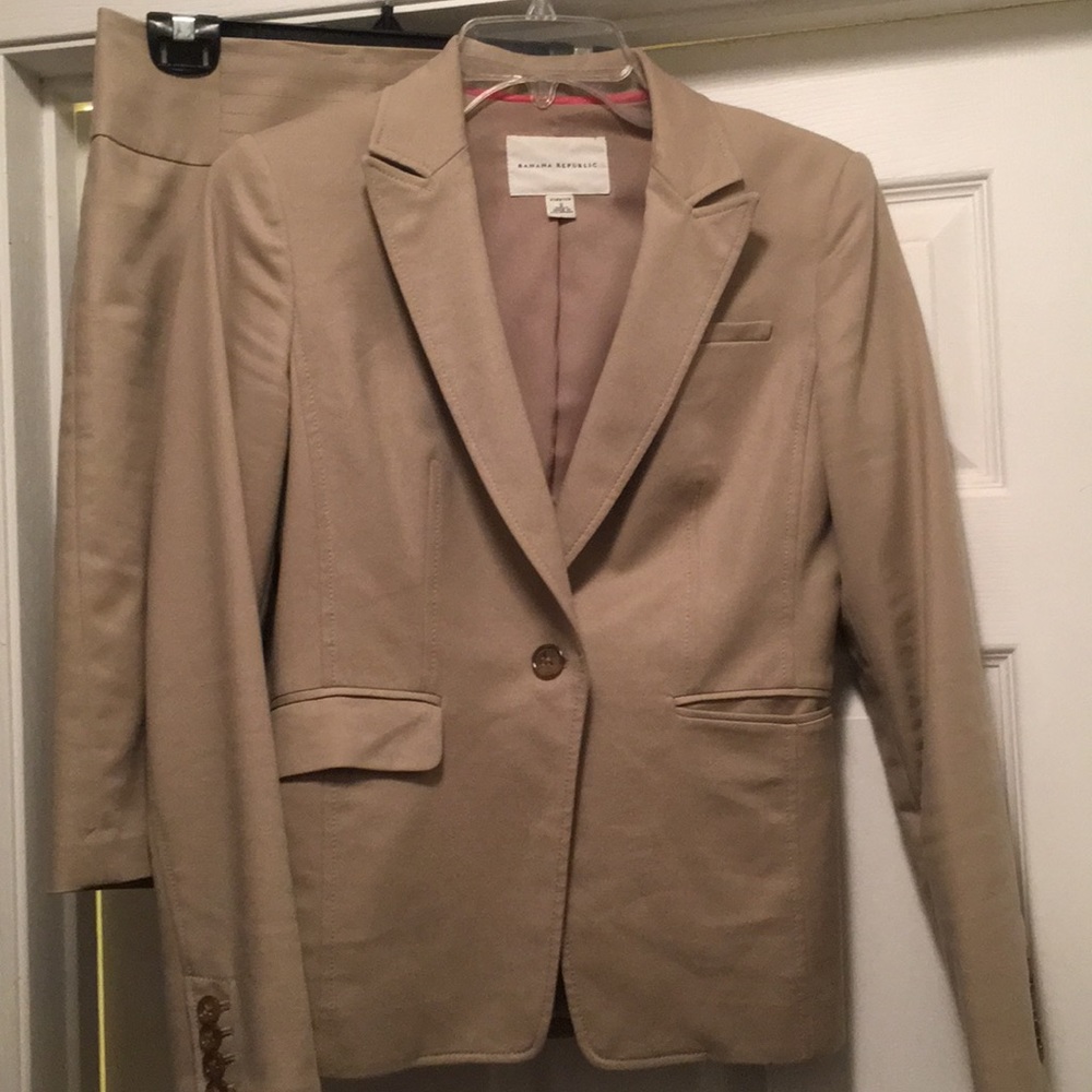 Women’s suit: blazer and skirt